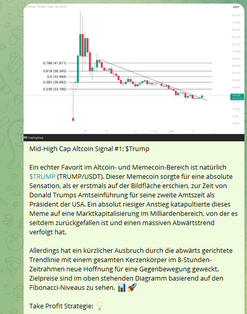 Mid-High Cap Altcoin Signale